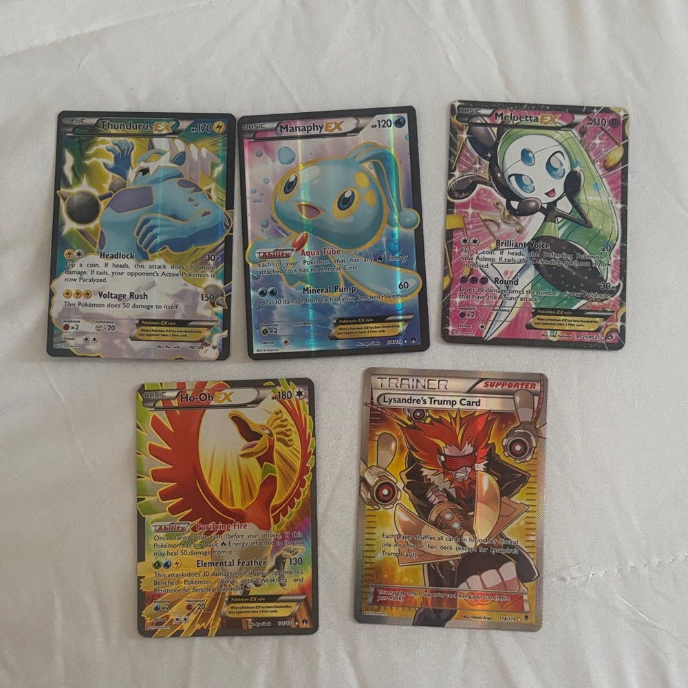 Pokemon Full Art Card Collection